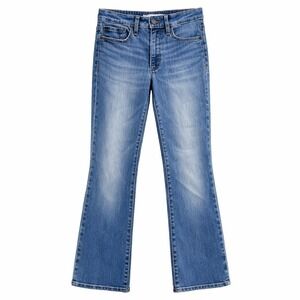 Athleta Sculptek High Rise Cropped Jeans 6P Medium Wash Indigo Denim 405718-00